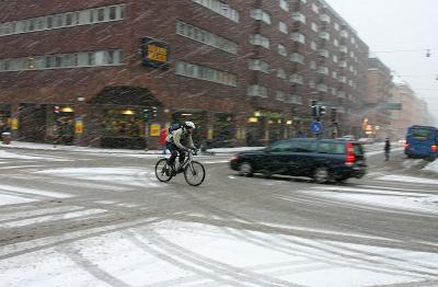 Though day for a bike ride