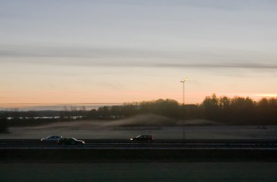 Morning on the Motorway