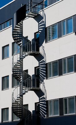 Spiral stair case