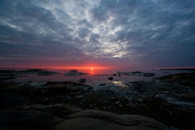 Just before sunset
