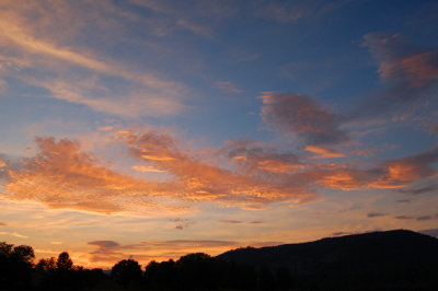 Sunset, Blue Ridge Mountains