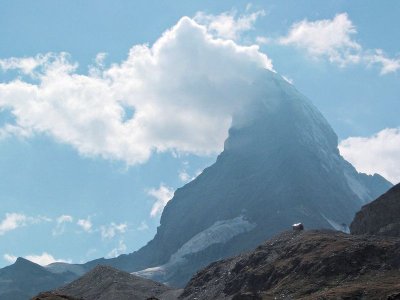 Matterhorn and the Hoernli hut