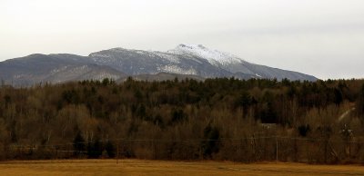 Mt. Mansfield, Vermont's highest peak at 4395 ft