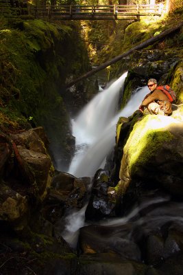 Nick and Sol Duc Falls