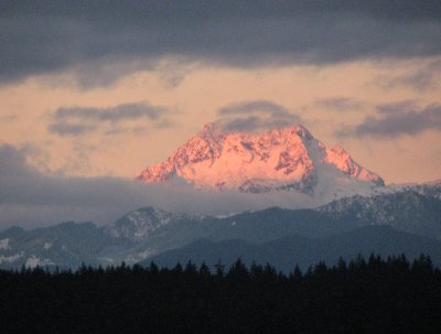 sunrise on The Brothers