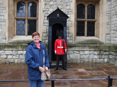 Guard at London Tower