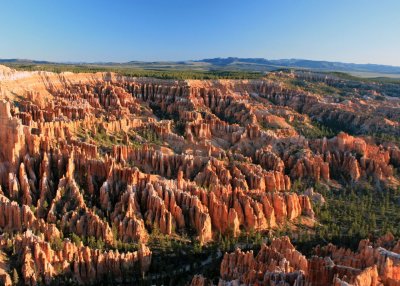 Bryce Point shortly after sunrise