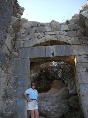 This is the first of several gates into the castle.