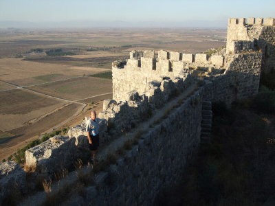 Snake Castlesurrounded by farmlands