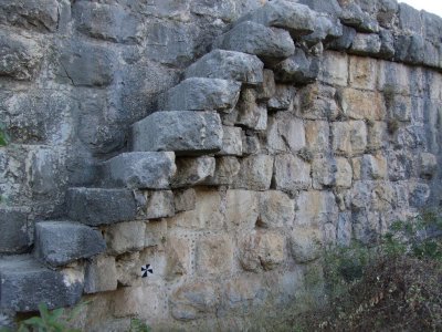 Stairs to the rampart