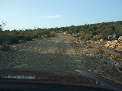 This was the road we followed for several kilometers to get to Catioren