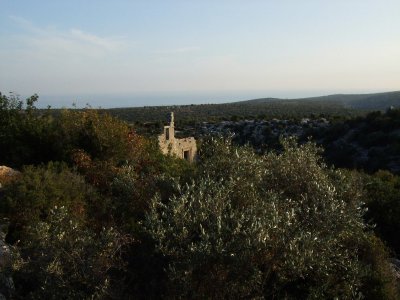 Ruins in the distance