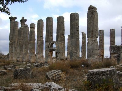 The Temple of Zeus at Uzumcaburc