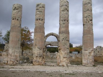 Temple of Zeus at Uzumcaburc.