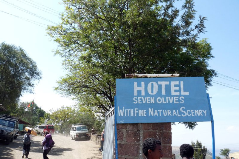 lunch @ Seven Olives Hotel, Lalibela