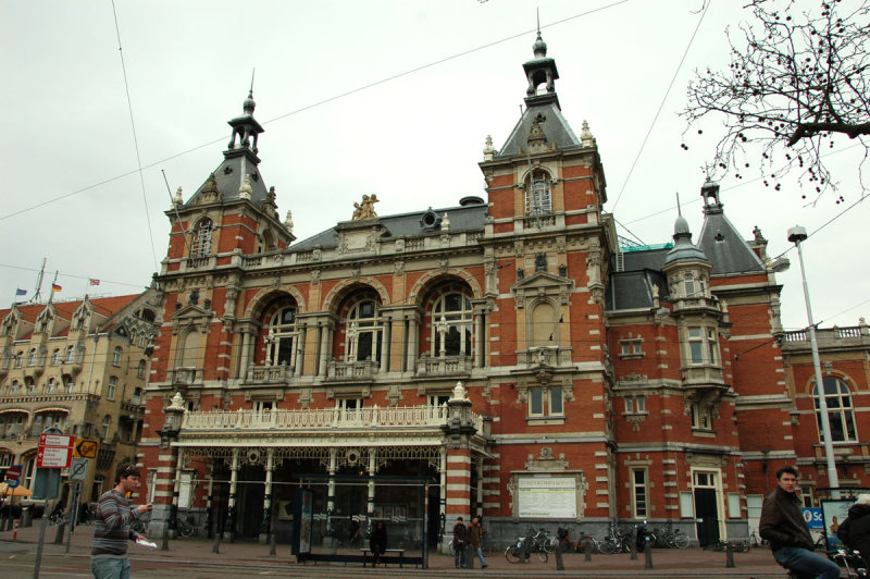 Stadsschouwburg - a renowned theatre opened in the former factory buildings in the Westerpark