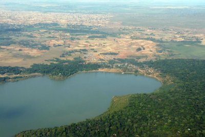 Lake Tana from the plane