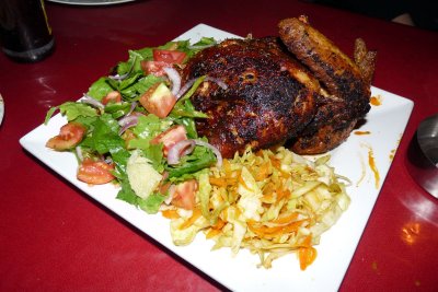 African roast chicken
