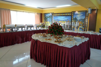 breakfast buffet, Intercontinental Hotel (included in room price)