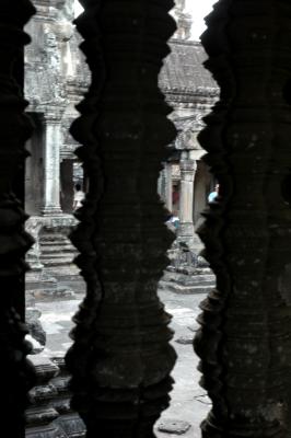 glimpse of the connecting gallery at 3rd level