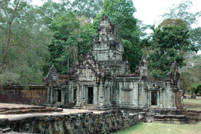 East gopura facing to Royal Square