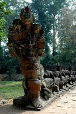 the naga 'bridge' between the worlds of men and the gods