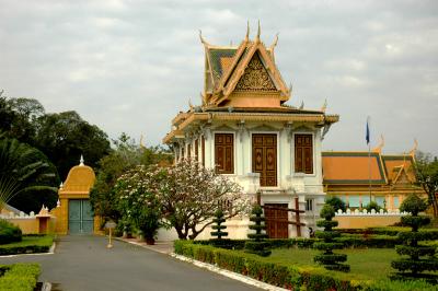 Hor Samran Phirun, Royal waiting area to mount an elephant for Royal processions