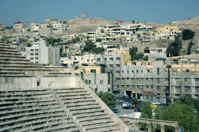 the Citadel on the top of the hill in the background