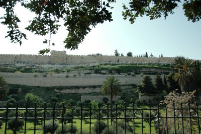 the city wall