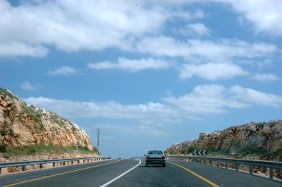 heading towards the Sea of Galilee