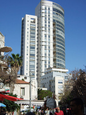 the newer part of town