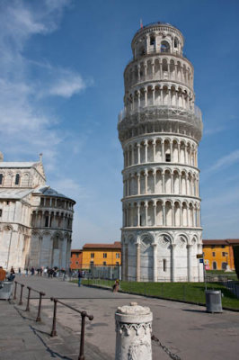 The Leaning Tower from its non leaning side
