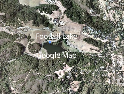 Foothill Lake Google Map