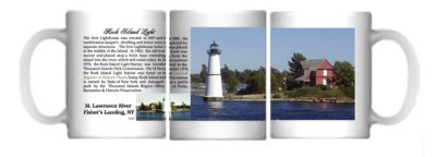 Rock Island Light, History  St. Lawrence River