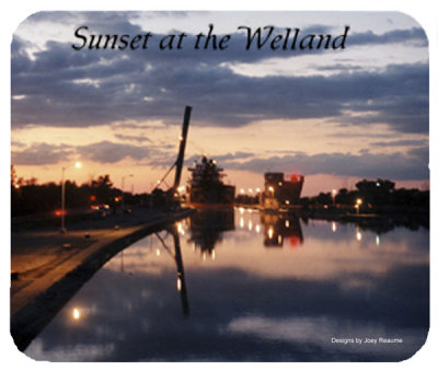 Sunset at the Welland