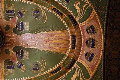 Târgu Mureş (Marosvásárhely) - ceiling in the Palace of Culture