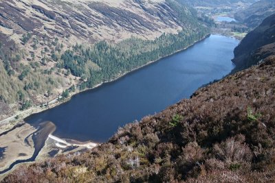 Upper Lake, Glendalough, from the Spink