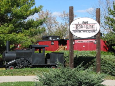 End of the Line Caboose Hotel
