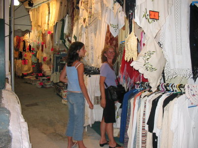 Shopping in Parga