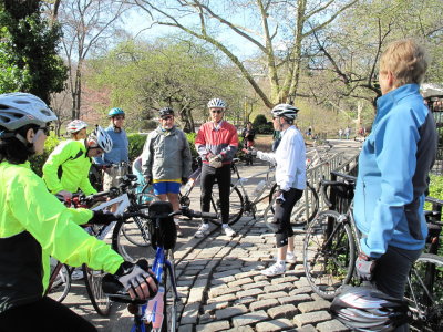 Start of the Ride at Loeb Boathouse