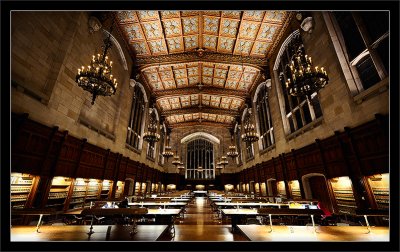 Law Library at Night