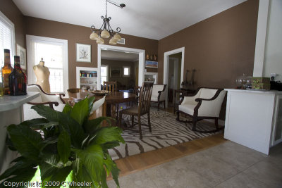 repainted the dining room
