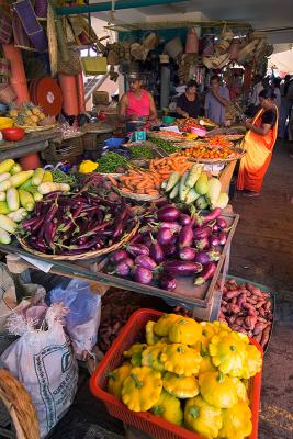 Market day Mauritius by Quentin Bargate