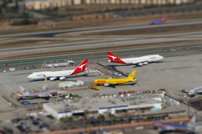 Toy jets at LAX?