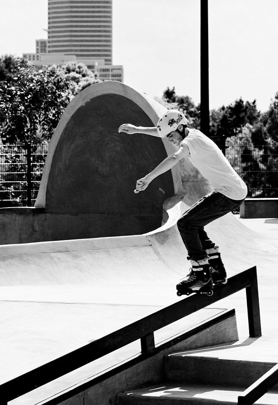 Jamail Skate Park 10 bw