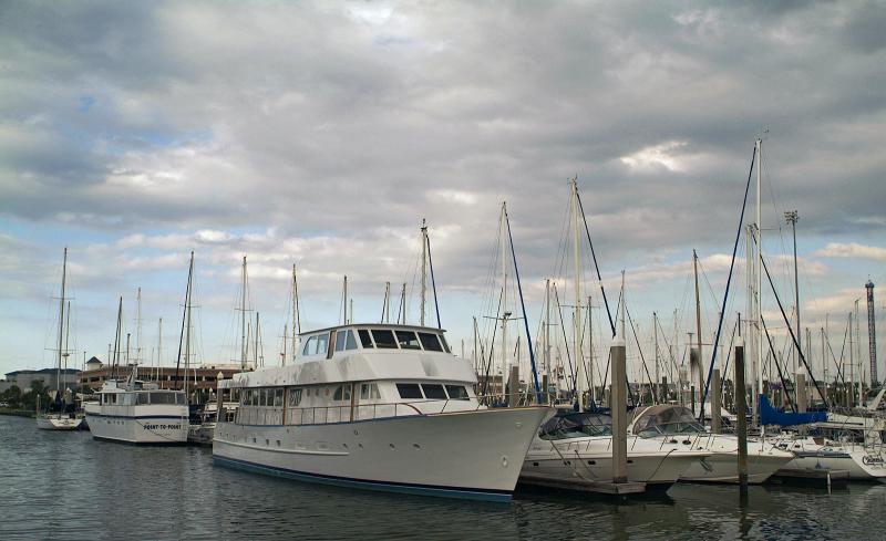 boats in dock Kemah