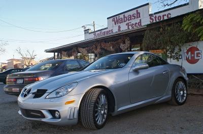 MB SLK AMG 55 at Wabash Antiques & Feed Store 01