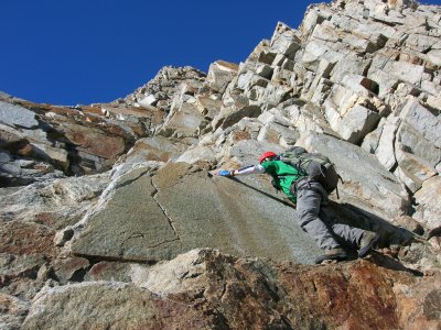 Climbing Mount Emerson, Oct 2007