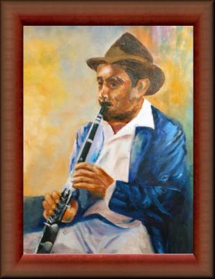 French Quarter Jazzman
