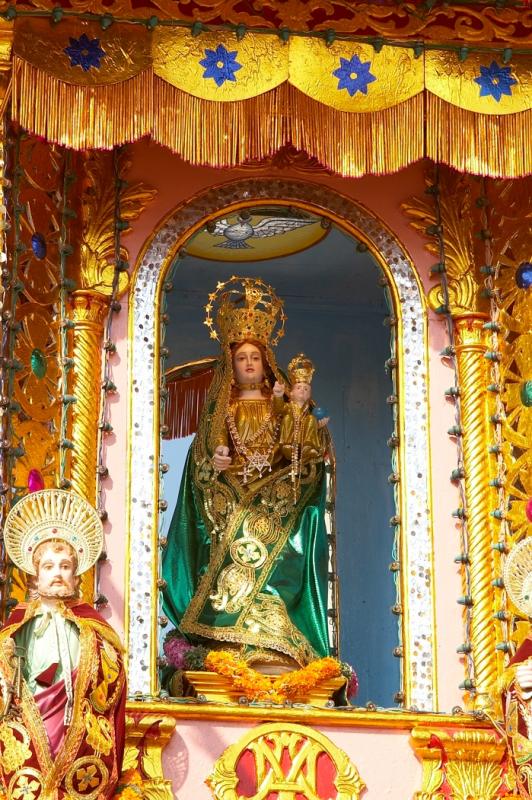 Our Lady on the Golden Car